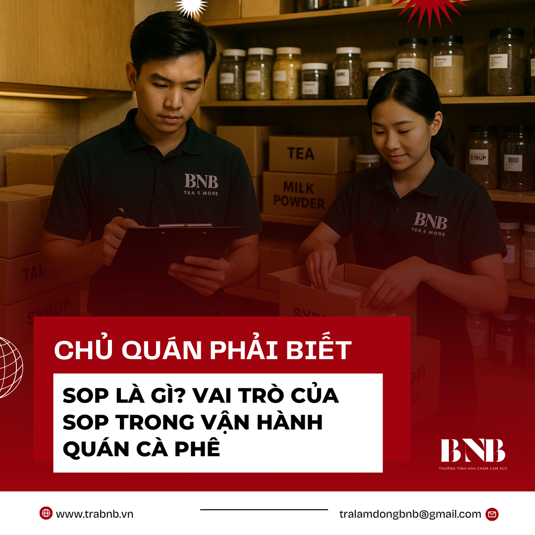 SOP là gì? Vai trò của SOP trong vận hành quán cà phê